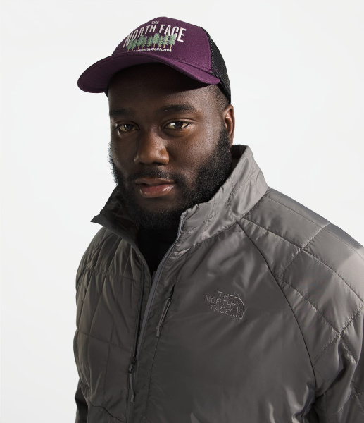 Бейсболка TNF Embroidered Mudder Trucker (Мужской,Женский; one size; BlackCurrantPurple Graphic)